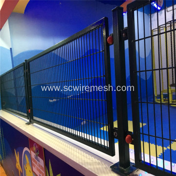 Green PVC Welded Safety Wire Mesh Fence